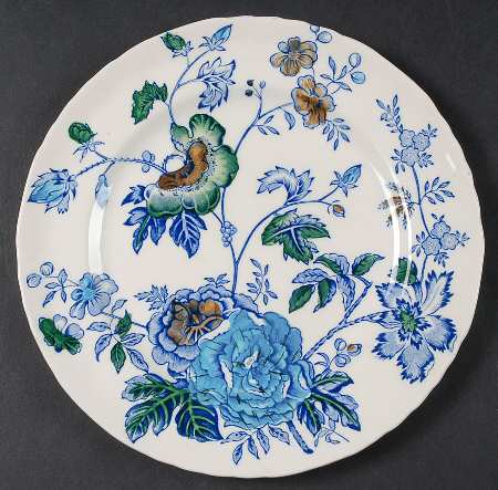 Belvedere Blue Multicolor Salad Plate