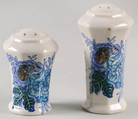 Belvedere Blue Multicolor Salt & Pepper Set