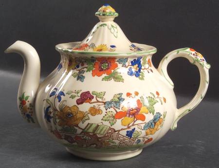 Bible (Green Bible) Teapot & Lid
