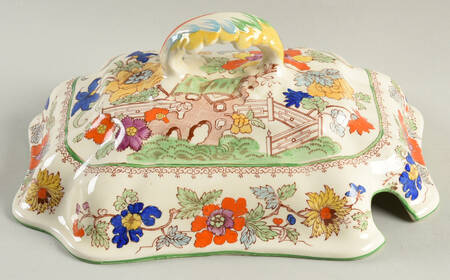 Bible (Green Bible) Lid for Tureen