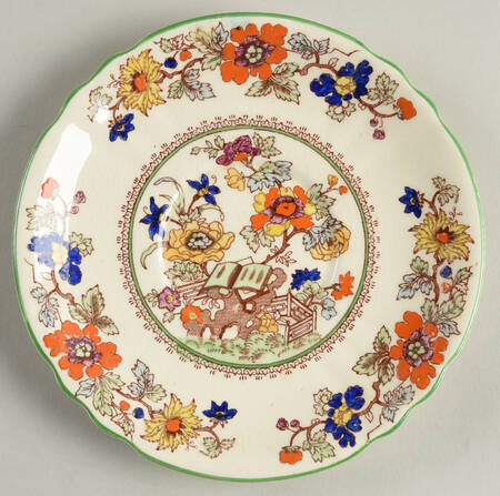 Bible (Green Bible) Saucer for Cream Soup Bowl