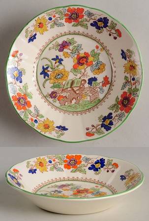 Bible (Green Bible) Fruit/Dessert (Sauce) Bowl
