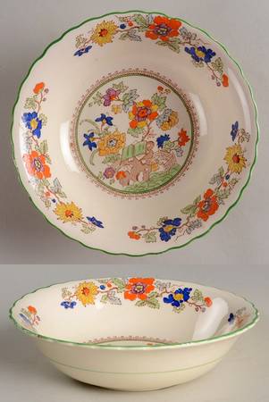 Bible (Green Bible) Coupe Cereal Bowl
