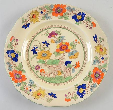 Bible (Green Bible) Luncheon Plate