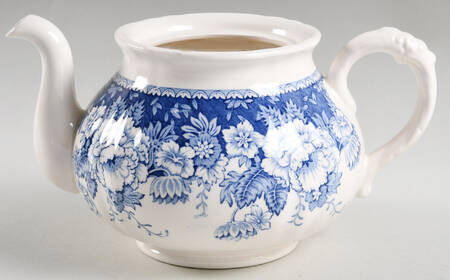 Blue & White Teapot No Lid