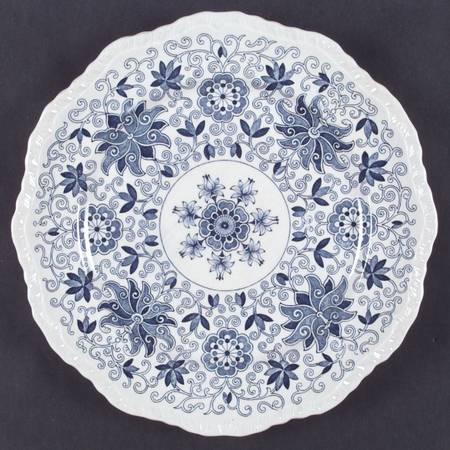 Bow Bells Blue Large Dinner Plate