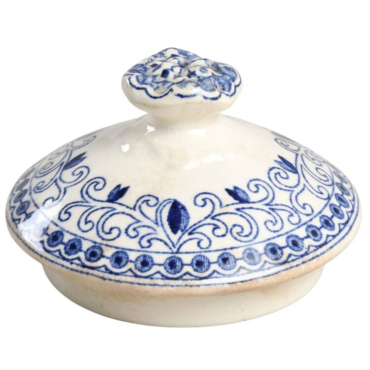 Bow Bells Blue Lid for Sugar Bowl