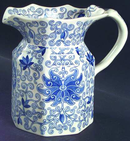 Bow Bells Blue 32 Oz Fenton Jug