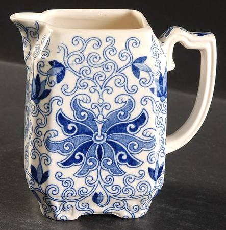 Bow Bells Blue 10 Oz Pitcher