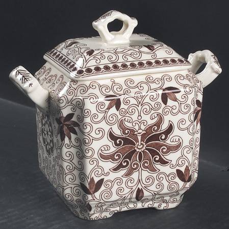 Bow Bells Brown Sugar Bowl & Lid