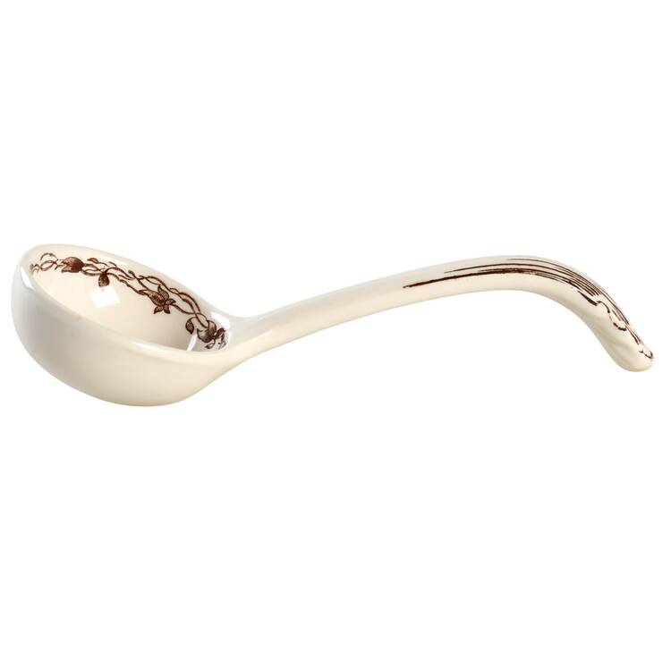 Bow Bells Brown Solid Piece Sauce Ladle