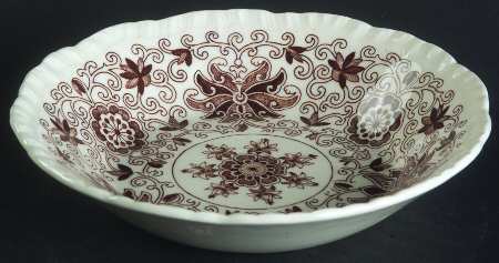 Bow Bells Brown Fruit/Dessert (Sauce) Bowl