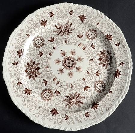 Bow Bells Brown 13" Chop Plate (Round Platter)