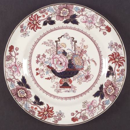 Brocade Dinner Plate