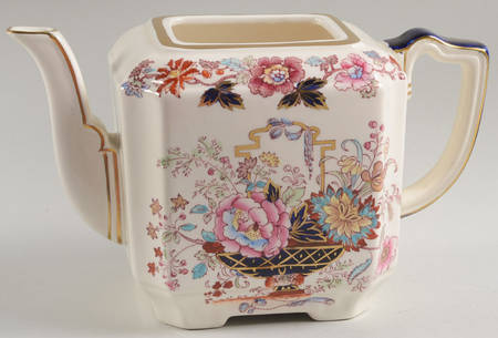 Brocade Teapot No Lid