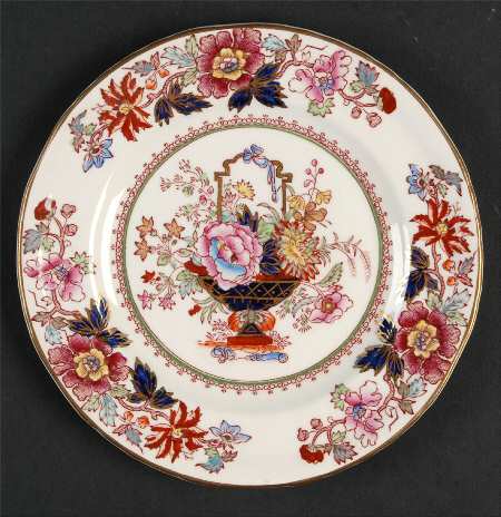 Brocade Bread & Butter Plate