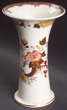 Brown Velvet 8" Flared Vase