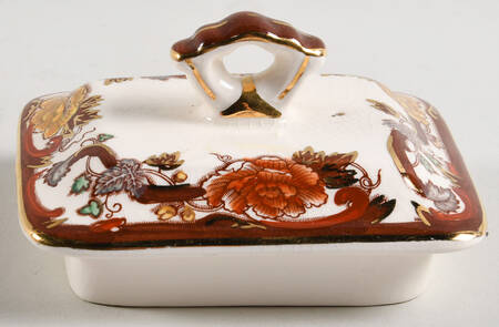 Brown Velvet Lid for Kettle