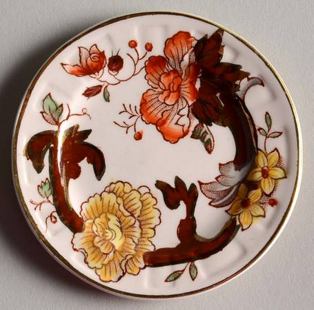 Brown Velvet Miniature Plate