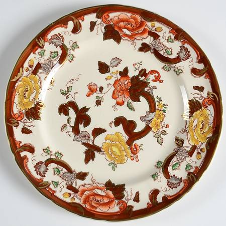 Brown Velvet Salad Plate
