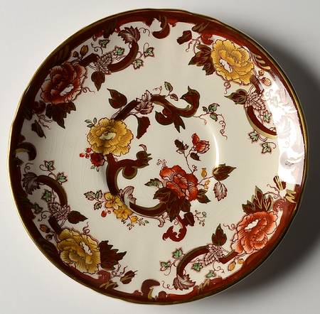 Brown Velvet Saucer for Cream Soup Bowl