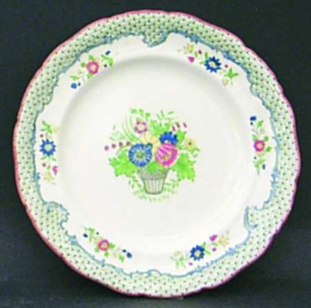Chelsea (Orange Trim) Bread & Butter Plate