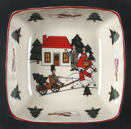 Christmas Village 5" Sweet Dish Lorne by Mason's
