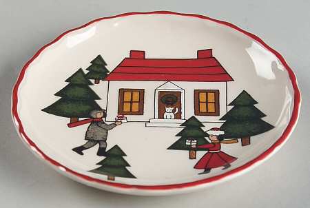 Christmas Village Coaster