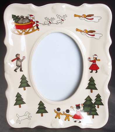 Christmas Village 6" Picture Frame