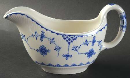 Denmark Blue Gravy Boat