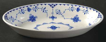 Denmark Blue Relish/Gravy Underplate