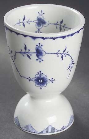 Denmark Blue Double Egg Cup