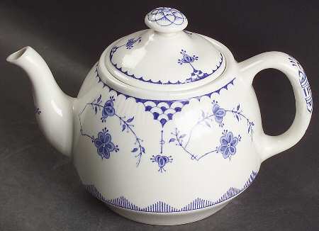 Denmark Blue Mini Teapot & Lid