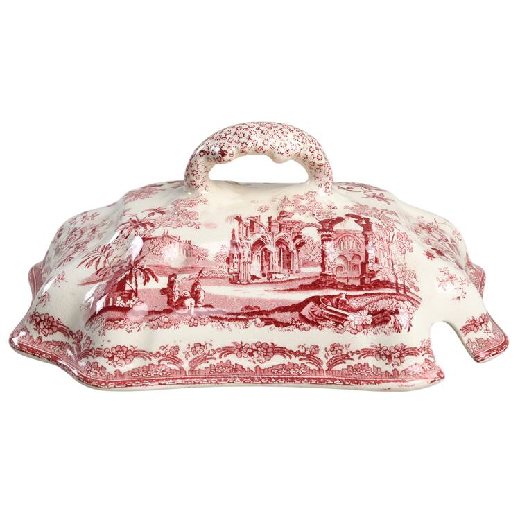 Fountains Red Lid for Tureen