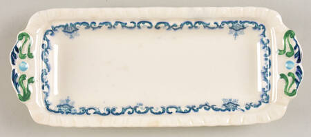 Fruit Basket Blue Multicolor 1/4 Lb Butter No Lid