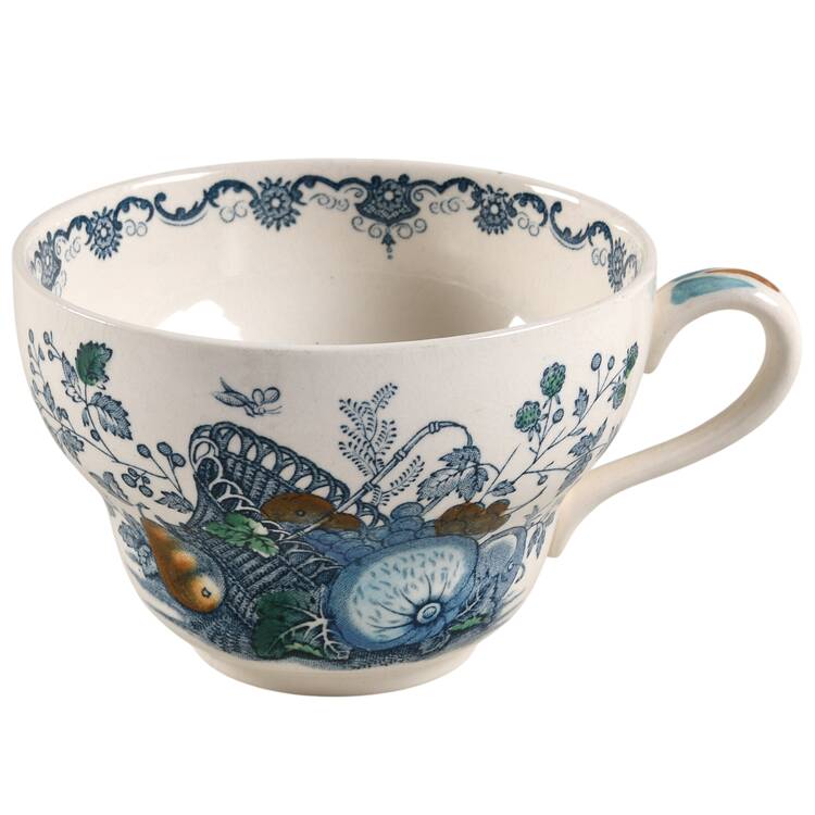 Fruit Basket Blue Multicolor Jumbo Cup