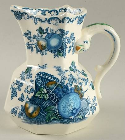 Fruit Basket Blue Multicolor Medium Hydra Jug