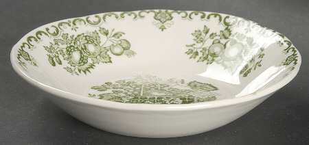 Fruit Basket Green Fruit/Dessert (Sauce) Bowl