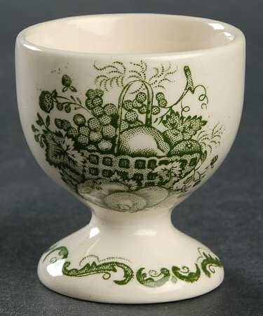 Fruit Basket Green Single Egg Cup