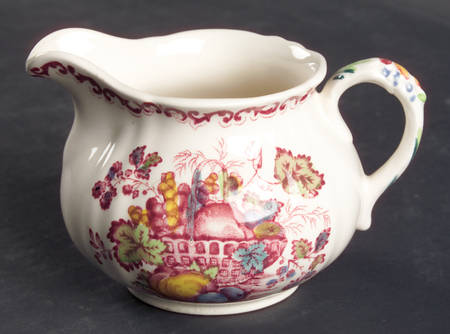 Fruit Basket Red Multicolor Creamer