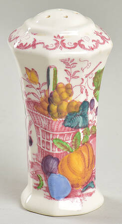 Fruit Basket Red Multicolor Salt Shaker