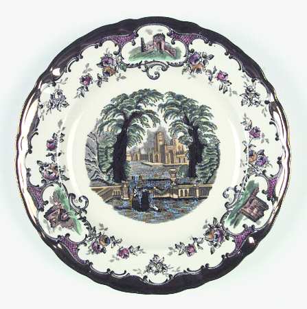 Leeds Luncheon Plate