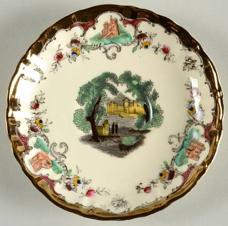 Leeds Saucer for Demitasse Cup