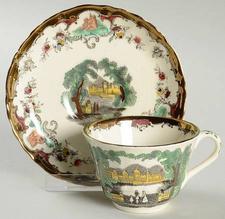 Leeds Flat Demitasse Cup & Saucer Set