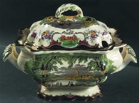 Leeds Rectangular Tureen & Lid