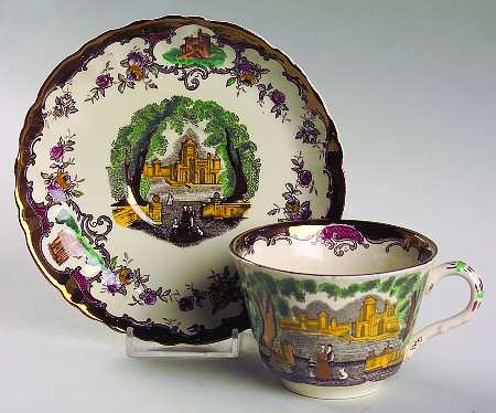 Leeds Flat Cup & Saucer Set
