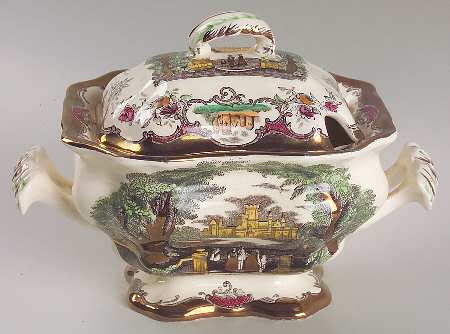 Leeds Sauce Boat & Lid