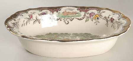 Leeds 10" Oval Vegetable Bowl