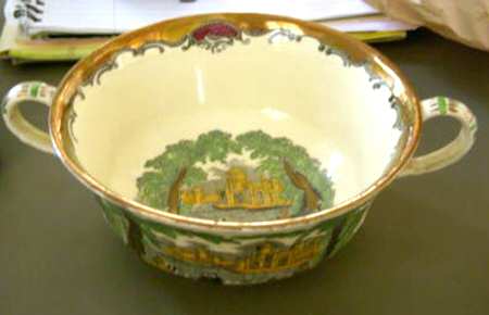 Leeds Flat Cream Soup Bowl