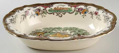 Leeds 11" Oval Vegetable Bowl